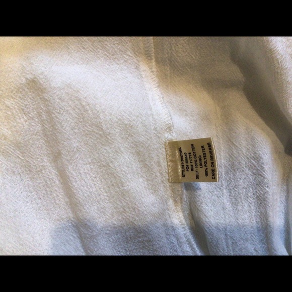 Del Lago sz s beaded and embroidered off white top - Picture 6 of 8